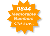 0844 Memorable Numbers - Click here...